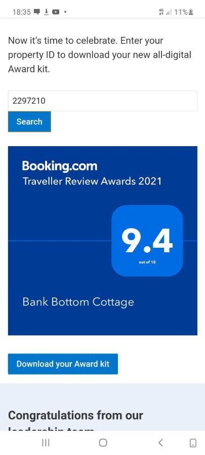 Bank Bottom Cottage Marsden Bagian luar foto