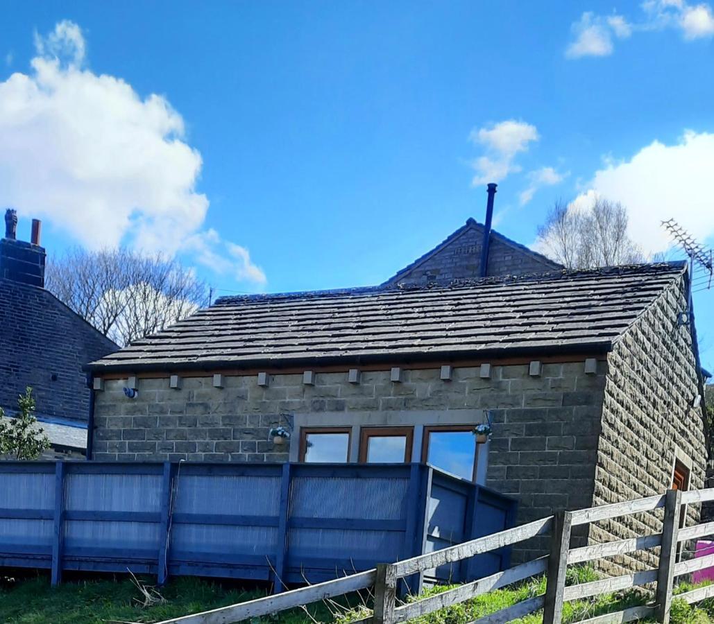 Bank Bottom Cottage Marsden Bagian luar foto