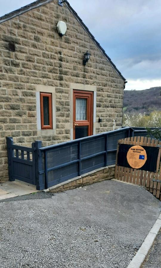 Bank Bottom Cottage Marsden Bagian luar foto